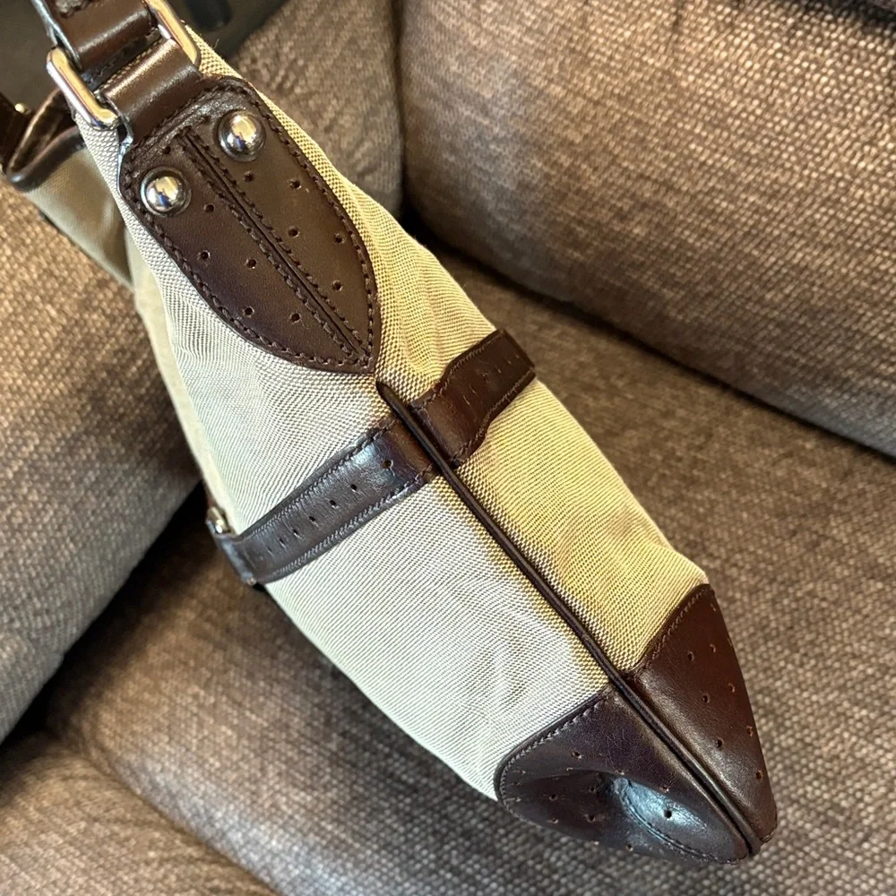 Vintage Gucci GG Supreme web Reins Hobo Bag